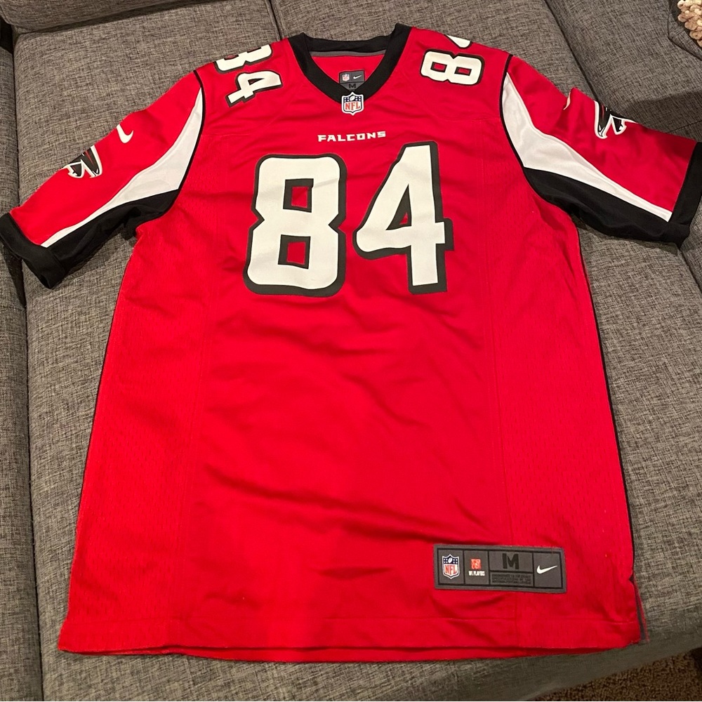 White 84 Falcons Jersey